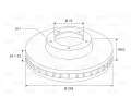 VALEO Brzdov kotou - 258 mm VA 186457, 186457