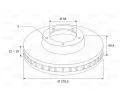 VALEO Brzdov kotou - 280 mm VA 186582, 186582