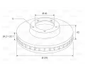 VALEO Brzdov kotou - 276 mm VA 186709, 186709