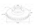 VALEO Brzdov� kotou� - 257 mm VA 186825, 186825