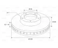 VALEO Brzdový kotouč - 239 mm VA 186888, 186888