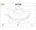 VALEO Brzdov� kotou� - 317 mm&nbsp;&dash;&nbsp;VA 197155