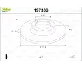 VALEO Brzdov� kotou� - 272 mm&nbsp;&dash;&nbsp;VA 197336