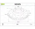 VALEO Brzdov� kotou� - 335 mm&nbsp;&dash;&nbsp;VA 197479