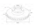 VALEO Brzdov� kotou� - 271 mm VA 197493, 197493