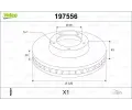 VALEO Brzdov� kotou� - 320 mm&nbsp;&dash;&nbsp;VA 197556