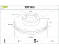 VALEO Brzdov� kotou� - 356 mm&nbsp;&dash;&nbsp;VA 197560