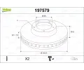 Brzdov kotou VALEO ‐ VA 197579