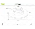 Brzdov� kotou�&nbsp;VALEO&nbsp;&dash;&nbsp;VA 197584