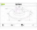 Brzdov� kotou�&nbsp;VALEO&nbsp;&dash;&nbsp;VA 197601