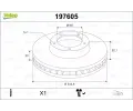 VALEO Brzdov� kotou� - 345 mm&nbsp;&dash;&nbsp;VA 197605