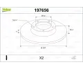 Brzdov kotou VALEO ‐ VA 197656