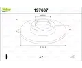 VALEO Brzdov� kotou� - 305 mm&nbsp;&dash;&nbsp;VA 197687