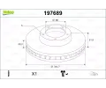 Brzdov� kotou�&nbsp;VALEO&nbsp;&dash;&nbsp;VA 197689