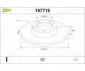 VALEO Brzdov kotou - 270 mm ‐ VA 197719