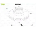 VALEO Brzdov� kotou� - 320 mm&nbsp;&dash;&nbsp;VA 197747