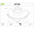 Brzdov� kotou�&nbsp;VALEO&nbsp;&dash;&nbsp;VA 197769