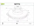 VALEO Brzdov� kotou� - 328 mm&nbsp;&dash;&nbsp;VA 197772