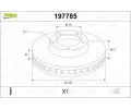 VALEO Brzdov� kotou� - 330 mm&nbsp;&dash;&nbsp;VA 197785