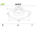 VALEO Brzdov� kotou�&nbsp;&dash;&nbsp;VA 197975
