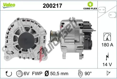 VALEO Altern�tor VALEO CORE-FLEX VA 200217, 200217