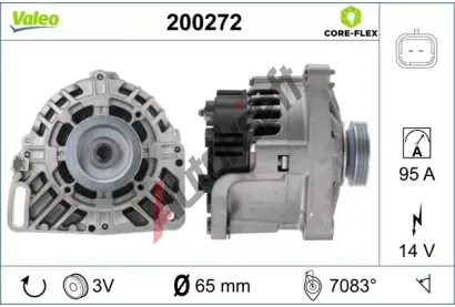 VALEO Altern�tor VALEO CORE-FLEX VA 200272, 200272