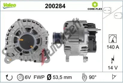 VALEO Altern�tor VALEO CORE-FLEX VA 200284, 200284