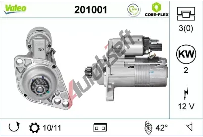 VALEO Startr VALEO CORE-FLEX VA 201001, 201001