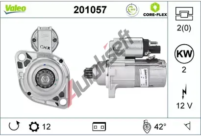 VALEO Startr VALEO CORE-FLEX VA 201057, 201057