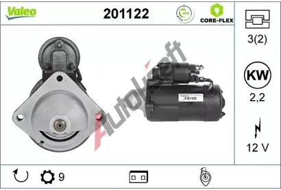 VALEO Startr VALEO CORE-FLEX VA 201122, 201122