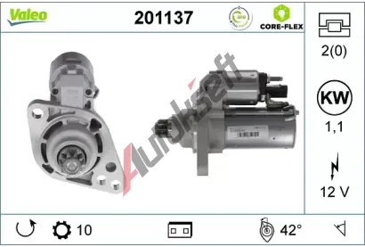 VALEO Startr VALEO CORE-FLEX VA 201137, 201137