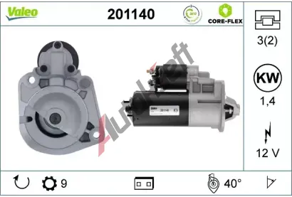 VALEO Startr VALEO CORE-FLEX VA 201140, 201140