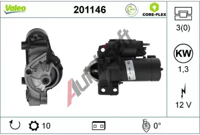 VALEO Startr VALEO CORE-FLEX VA 201146, 201146