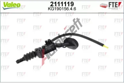 VALEO Hlavn spojkov vlec FTE CLUTCH ACTUATION VA 2111119, 2111119