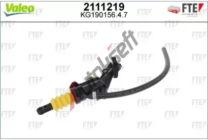 VALEO Hlavn spojkov vlec FTE CLUTCH ACTUATION VA 2111219, 2111219