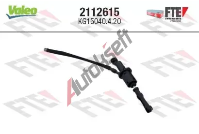 VALEO Hlavní spojkový válec FTE CLUTCH ACTUATION VA 2112615, 2112615 VALEO Hlavní spojkový válec FTE CLUTCH ACTUATION VA 2112615, 2112615