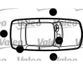 VALEO Sada zamykacch vlc VA 252526, 252526