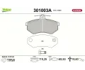 VALEO Sada brzdov�ch desti�ek EXPERT&nbsp;&dash;&nbsp;VA 301003A