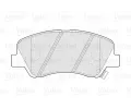 VALEO Sada brzdovch destiek FIRST VA 301021, 301021