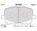 VALEO Sada brzdovch destiek FIRST ‐ VA 301025
