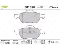 Sada brzdových destiček VALEO ‐ VA 301026  Sada brzdových destiček VALEO ‐ VA 301026