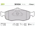VALEO Sada brzdovch destiek FIRST ‐ VA 301034