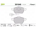 Sada brzdov�ch desti�ek&nbsp;VALEO&nbsp;&dash;&nbsp;VA 301049