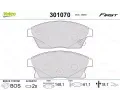 VALEO Sada brzdovch destiek FIRST ‐ VA 301070