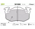VALEO Sada brzdovch destiek FIRST ‐ VA 301080