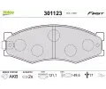 VALEO Sada brzdovch destiek FIRST ‐ VA 301123