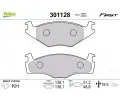 VALEO Sada brzdovch destiek FIRST ‐ VA 301128
