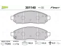 VALEO Sada brzdovch destiek FIRST ‐ VA 301140