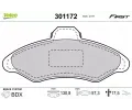 VALEO Sada brzdovch destiek FIRST ‐ VA 301172