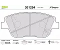 Sada brzdov�ch desti�ek&nbsp;VALEO&nbsp;&dash;&nbsp;VA 301294
